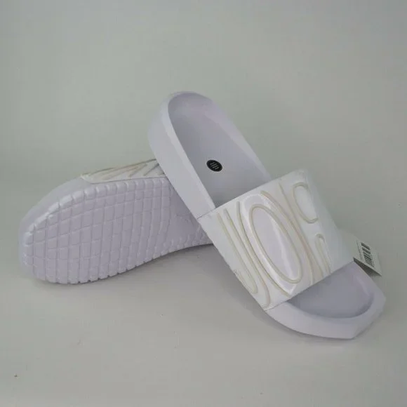 Women's Sandals Nike Jordan NOLA Slide Slippers Slides White - Picture 11 of 12